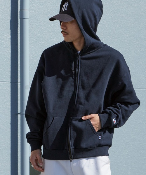 Russell Athletic/ラッセルアスレティック Soft Loop Back Sweat Zip