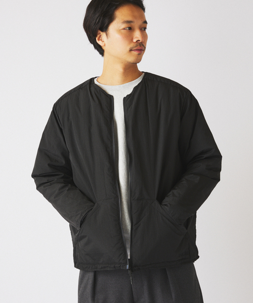 TAION / タイオン 別注 ヴァーチカルキルト リバーシブル ダウン