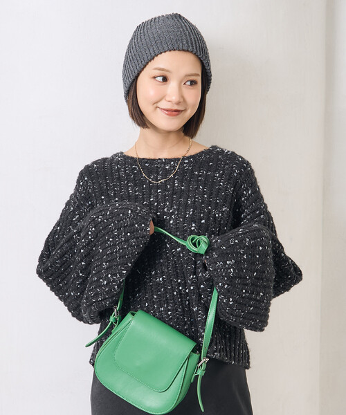 セール】カラーネップ ニットプルオーバー（ニット/セーター