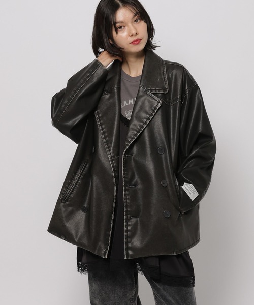 niko and（ニコアンド）の「【WILLIAM B.ELIOTT】フェイクレザー