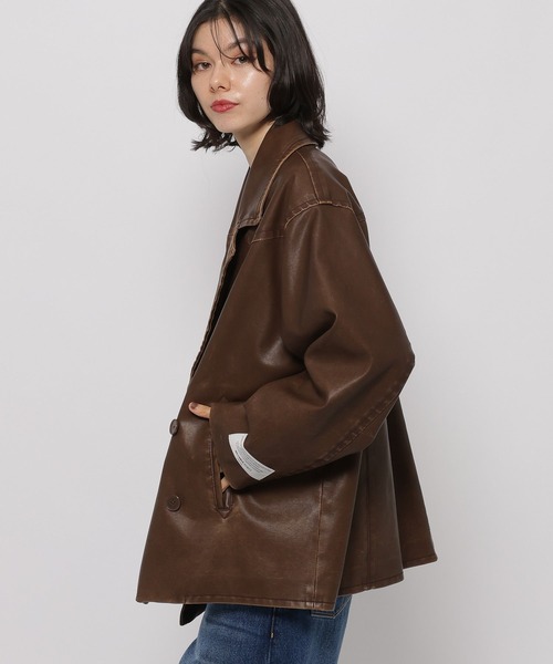 niko and（ニコアンド）の「【WILLIAM B.ELIOTT】フェイクレザー