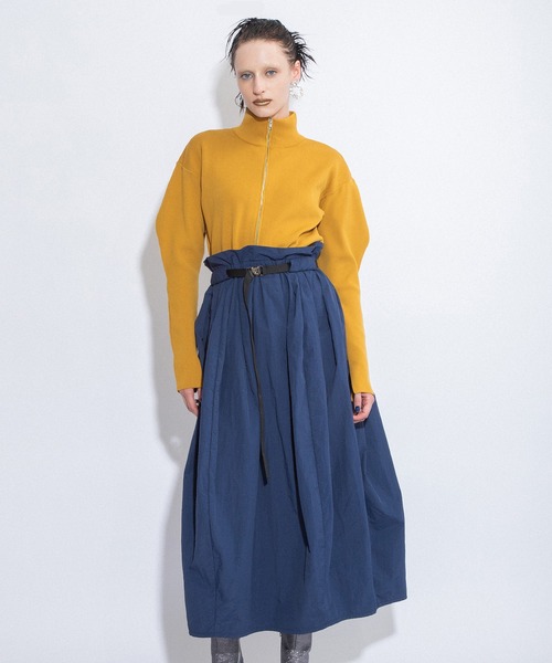 AULA AILA（アウラアイラ）の「ニットドッキングワンピース