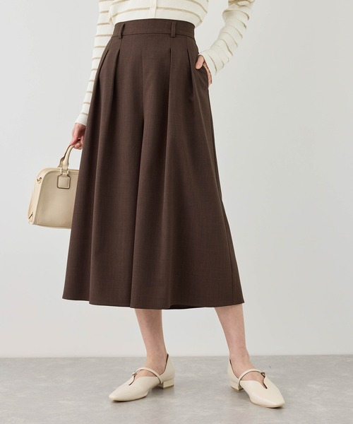 セール】カナパ ガウチョパンツ/セットアップ対応・UV・抗菌防臭・接触