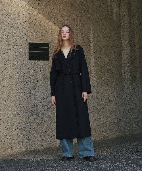 PUBLIC TOKYO（パブリックトウキョウ）の「アシメオーバーヨークコート