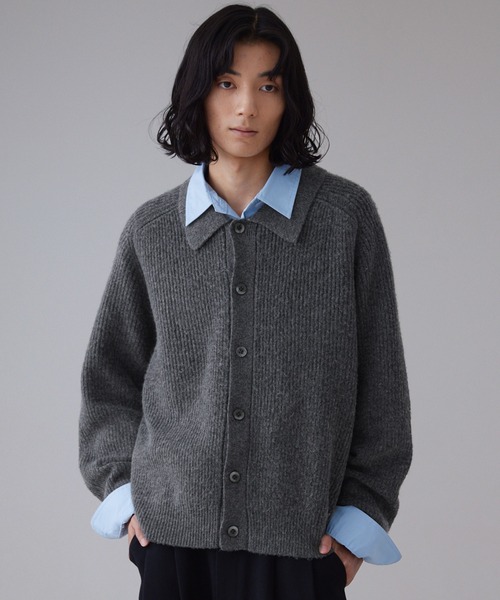 LUENNA（ルエナ）の「【LUENNA】Collared Knit Polo Cardigan / 襟付き
