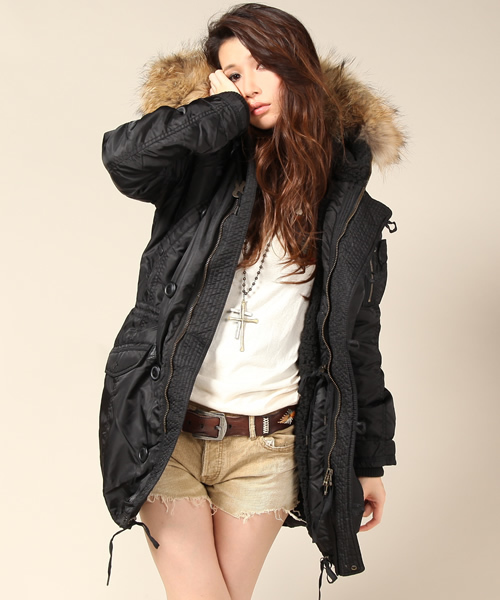 goa（ゴア）の「ラクーンファー付N-3B（ナイロンジャケット）」 - WEAR