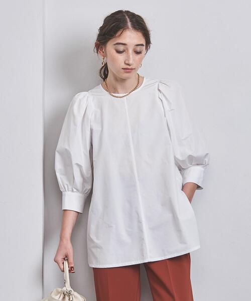 UNITED ARROWS（ユナイテッドアローズ）の「P/C パフスリーブ ブラウス