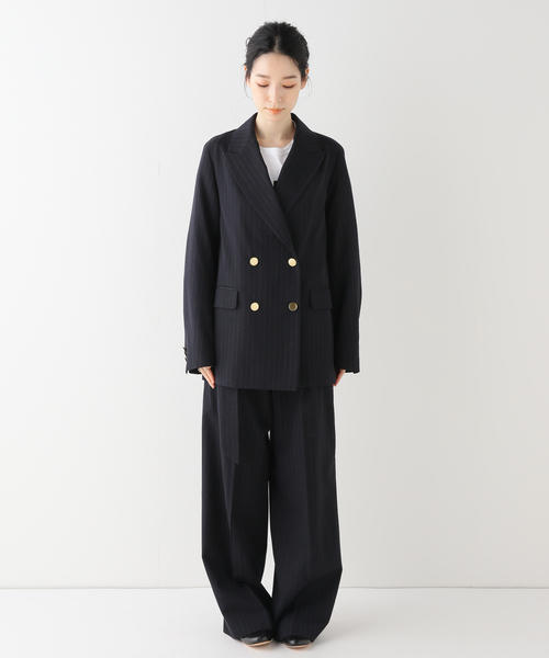 FRAMeWORK（フレームワーク）の「ヴィンテージギャバダブルジャケット