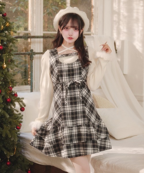 裾ティアードキャミワンピース（ワンピース）｜Pal elfy（パル