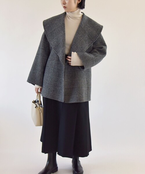 セール】quaranciel: リバー ケープ コート（その他アウター