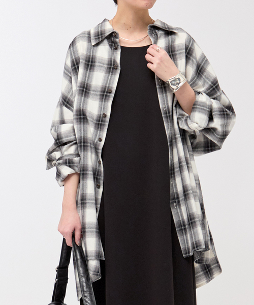 PROVOKE/プロヴォーク】Oversized check Shirt（シャツ/ブラウス）｜AP