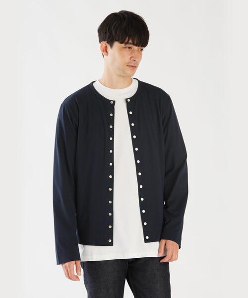 agnes b.（アニエスベー）の「J000 CARDIGAN カーディガンプレッション