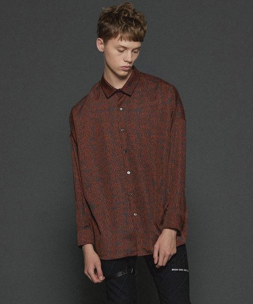 SHAREEF（シャリーフ）の「LETTERING PATTERN L/S SHIRTS（シャツ