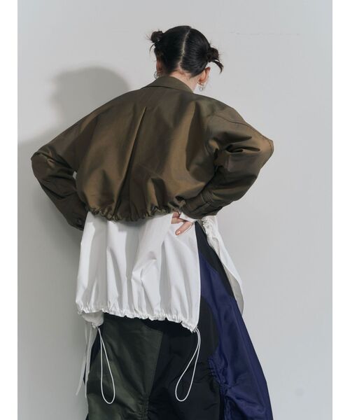 UN3D.（アンスリード）の「トレンチショートブルゾン（ブルゾン）」 - WEAR