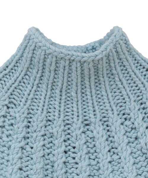 セール】【CLANE/クラネ】CHUNKY CABLE HAND KNIT TOPS/チャンキー