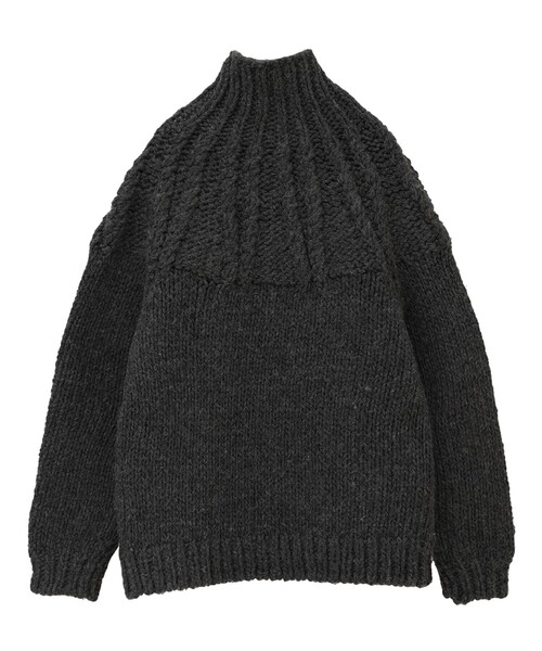 セール】【CLANE/クラネ】CHUNKY CABLE HAND KNIT TOPS/チャンキー