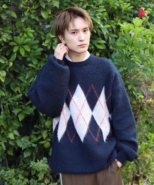 coen by Mr.SZK（コーエンバイミスタースズキ）の「大判アーガイル柄