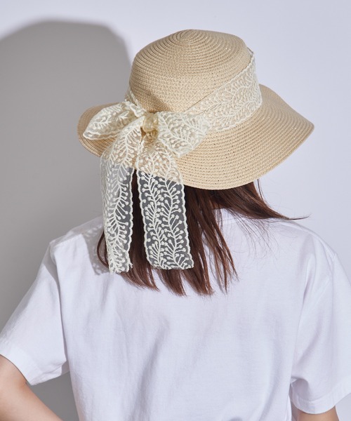 セール】【SETUP7】レースリボン麦わら帽子 SCCH601（ハット）｜SETUP7