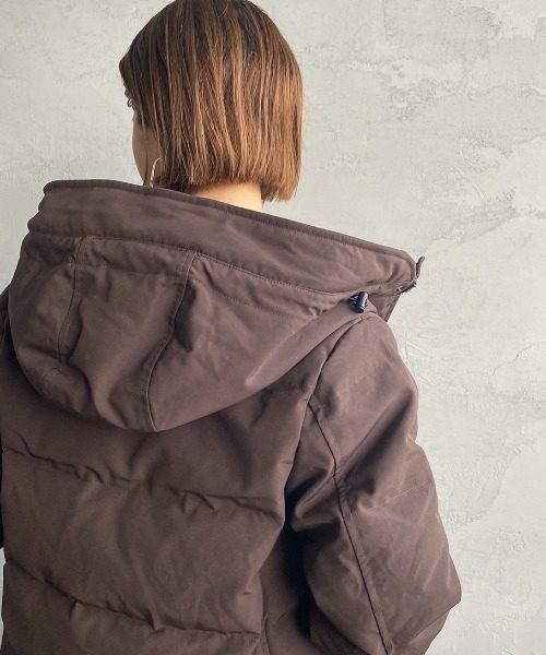 DANTON/ダントン] タッサー ロング丈 ダウンジャケット（ダウン