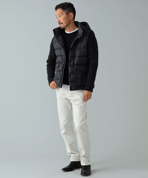 WOOLRICH（ウールリッチ）の「WOOLRICH / ニット × フーデッドダウン