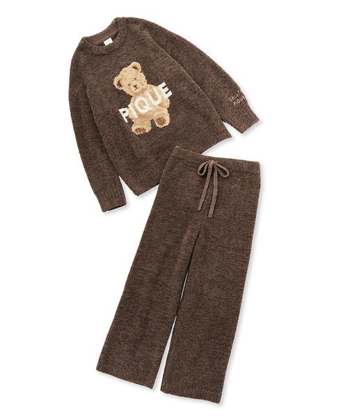 gelato pique（ジェラートピケ）の「パウダーメランジベアジャガード