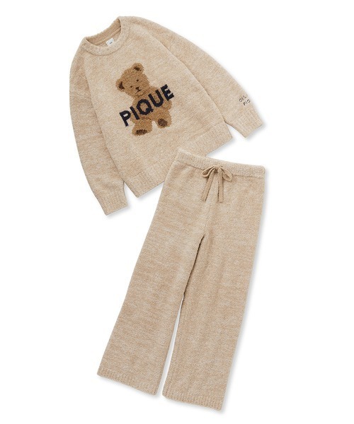 gelato pique（ジェラートピケ）の「パウダーメランジベアジャガード