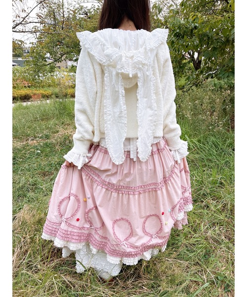 うさぎの耳フード付きローンブラウス（シャツ/ブラウス）｜PINK HOUSE