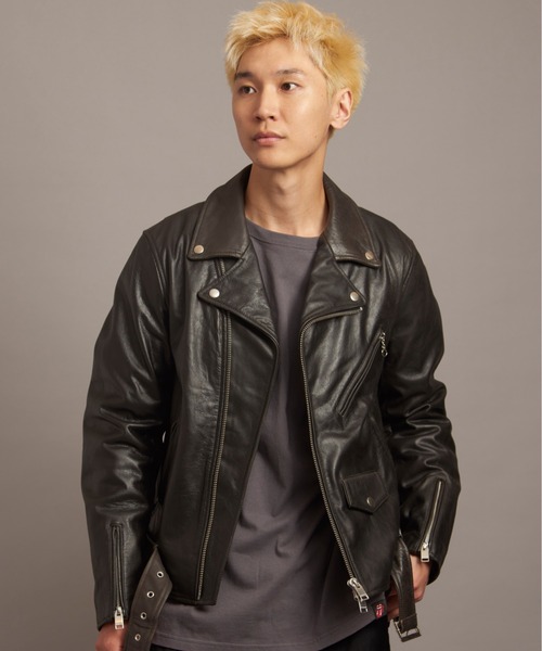 JACKROSE（ジャックローズ）の「JE GOAT CRACKING LEATHER DOUBLE