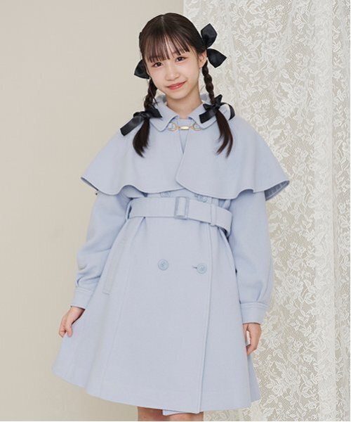 mezzo piano Junior（メゾピアノジュニア）の「ケープつきマルチカラー