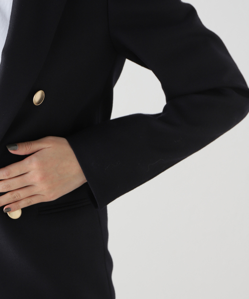 IENA（イエナ）の「ウールサージ 金ボタンジャケット（テーラード