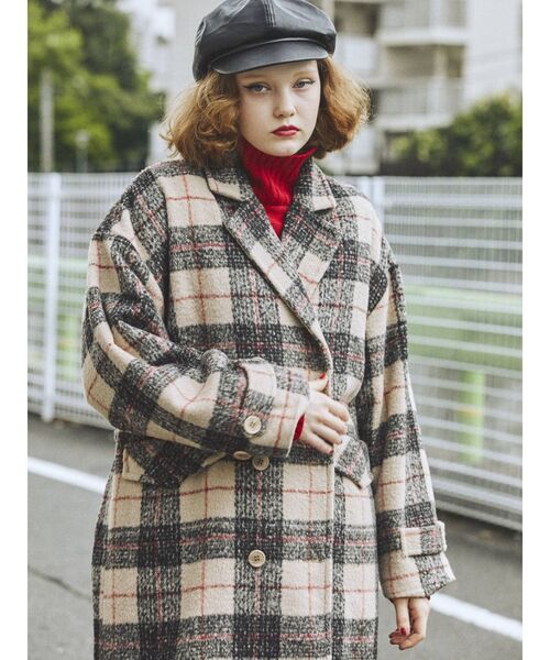 jouetie（ジュエティ）の「マキシチェスターコート（チェスターコート