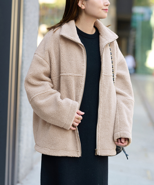 JOURNAL STANDARD（ジャーナルスタンダード）の「ライトボアブルゾン