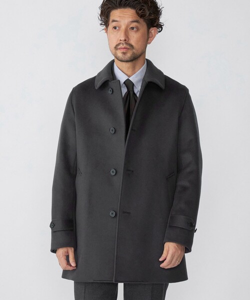 SHIPS（シップス）の「SHIPS: メリノウール 無地 ダブルフェイス