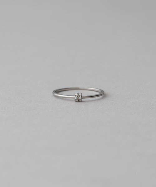 レイヤード] K10WG ダイヤモンド リング（リング）｜ete（エテ）の