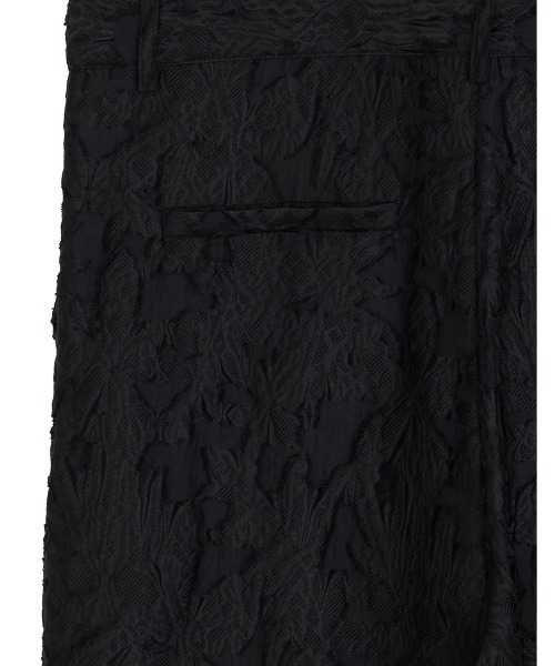 Ameri（アメリ）の「SHEER JACQUARD TAILORED ROMPERS（つなぎ