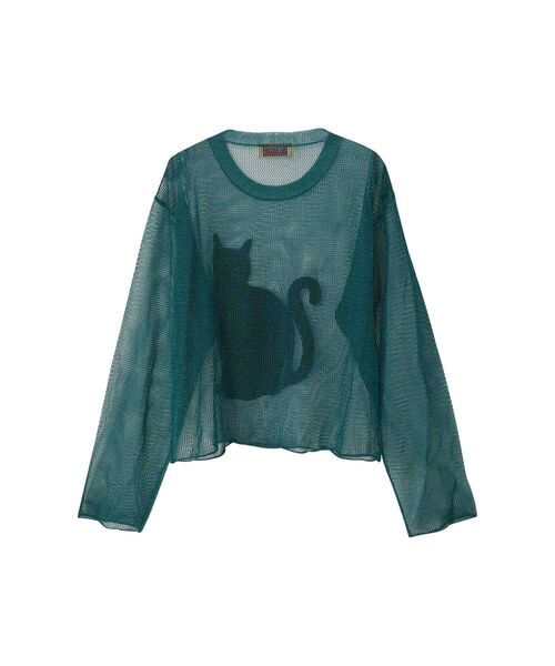 HYSTERIC GLAMOUR（ヒステリックグラマー）の「BLACK CATジャカード