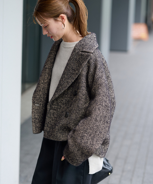FRAMeWORK（フレームワーク）の「TWEEDショートコート（その他アウター