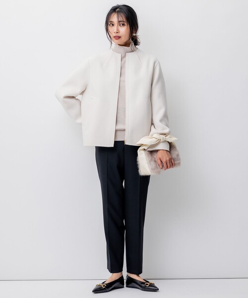 23区（ニジュウサンク）の「ウールリバー ショート ブルゾン（ノー