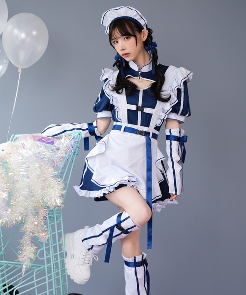 Malymoon（マリームーン）の「ミッドブルージャージメイド《ハロウィン