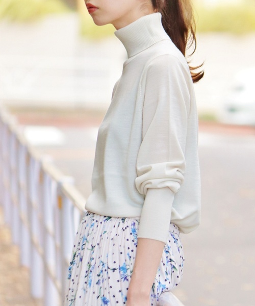 IENA（イエナ）の「ALBA タートルネックプルオーバー◇（ニット