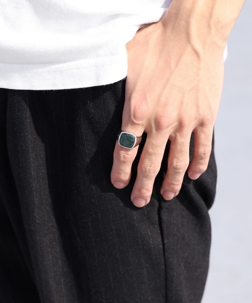 TOM WOOD（トムウッド）の「TOM WOOD/トムウッド Cushion リング 指輪