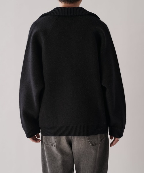 Lui's（ルイス）の「接結ニットブルゾン（ニット/セーター）」 - WEAR