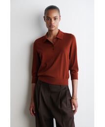 ブラッシュドカシミヤポロセーター（ポロシャツ）｜COS（コス）の