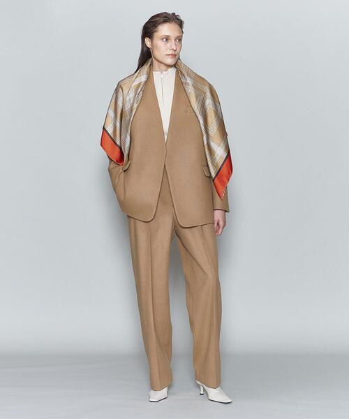 6（ロク）の「＜6(ROKU)＞SET UP NO COLLAR JACKET/ジャケット