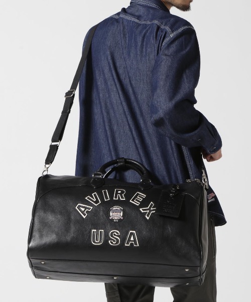 AVIREX（アヴィレックス）の「《直営店別注》VARSITY DUFFLE BAG
