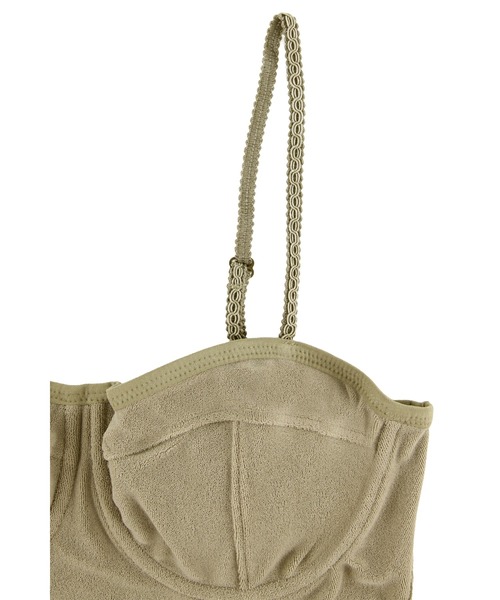 Terry Cloth Bodysuit /パイルボディースーツ（その他トップス