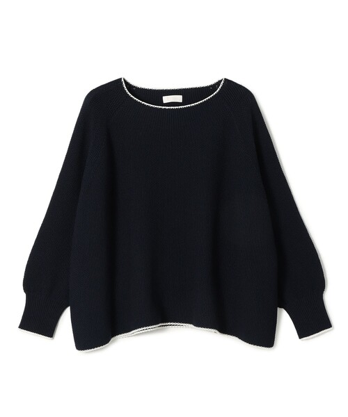 モスステッチ ワイドプルオーバー（ニット/セーター）｜BALLSEY