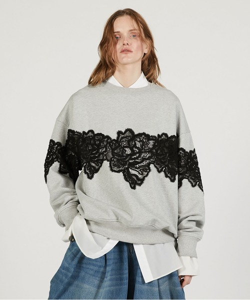 レーススウェット / Lace Sweatshirt（スウェット）｜PRANK PROJECT