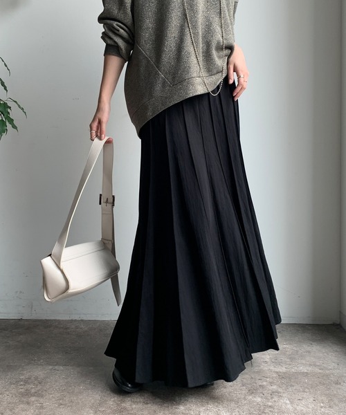 パネルプリーツスカート（スカート）｜DouDou（ドゥドゥ）の