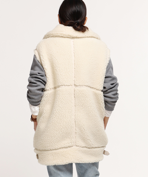 セール】【KURO/クロ】ボア B3 ベスト（ブルゾン）｜KURO（クロ）の